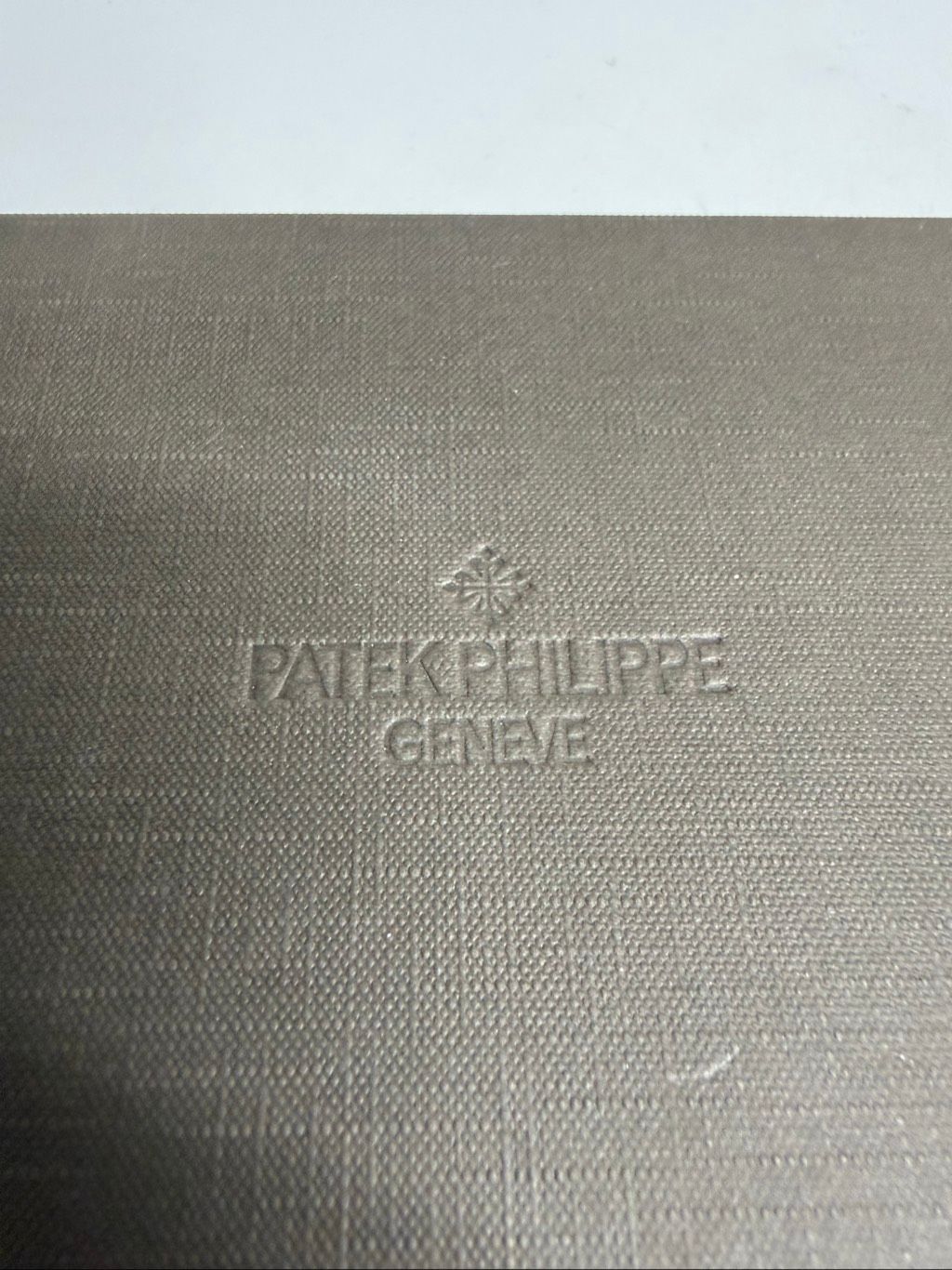 Patek Philippe Original Presentation Box Packaging With Paper